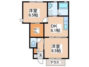 シャルマンの物件間取画像